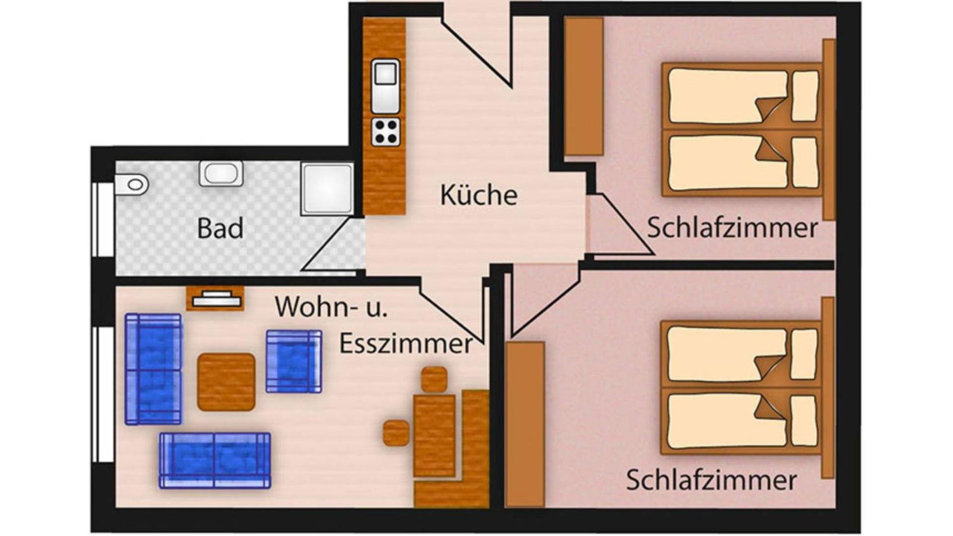 Ferienhaus Weps アルンブルック エクステリア 写真